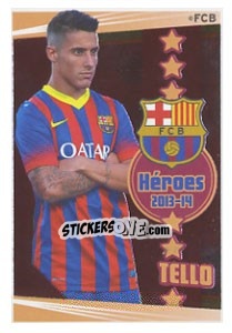 Sticker Tello - Fc Barcelona 2013-2014 n. 161 - Panini