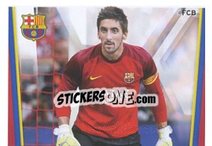 Figurina Olazábal in action - Fc Barcelona 2013-2014 - Panini