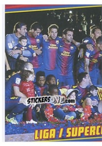 Sticker FC Barcelona team sticker - Fc Barcelona 2013-2014 n. 182 - Panini