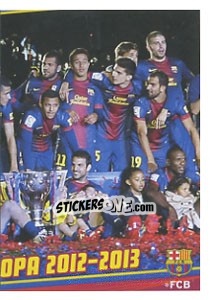 Figurina FC Barcelona team sticker