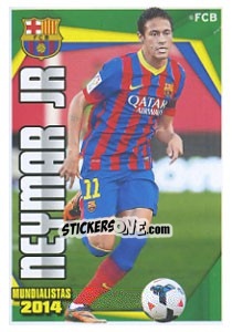 Figurina Neymar Jr - Fc Barcelona 2013-2014 - Panini