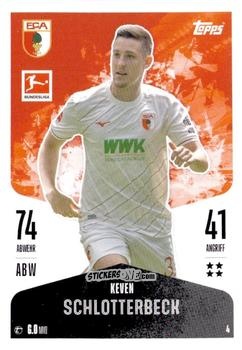 Figurina Keven Schlotterbeck - German Fussball Bundesliga 2024-2025. Match Attax
 n. 4 - Topps