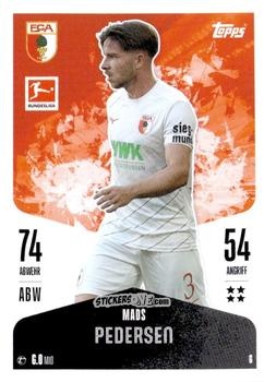 Cromo Mads Pedersen - German Fussball Bundesliga 2024-2025. Match Attax
 n. 6 - Topps