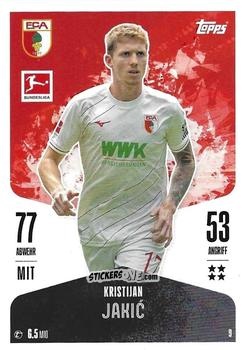 Figurina Kristijan Jakić - German Fussball Bundesliga 2024-2025. Match Attax
 n. 9 - Topps