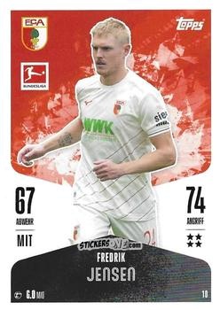 Cromo Fredrik Jensen - German Fussball Bundesliga 2024-2025. Match Attax
 n. 10 - Topps