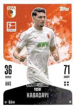 Figurina Yusuf Kabadayı - German Fussball Bundesliga 2024-2025. Match Attax
 n. 13 - Topps