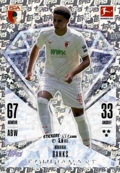 Cromo Noahkai Banks - German Fussball Bundesliga 2024-2025. Match Attax
 n. 16 - Topps