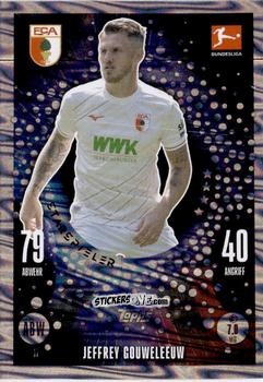 Sticker Jeffrey Gouweleeuw - German Fussball Bundesliga 2024-2025. Match Attax
 n. 17 - Topps