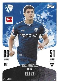 Cromo Agon Elezi - German Fussball Bundesliga 2024-2025. Match Attax
 n. 47 - Topps