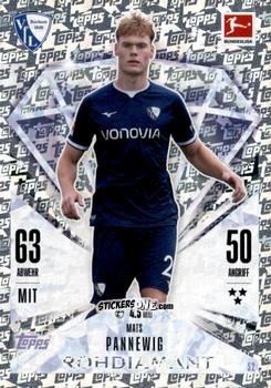 Sticker Mats Pannewig - German Fussball Bundesliga 2024-2025. Match Attax
 n. 52 - Topps