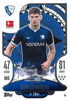 Figurina Moritz Broschinski - German Fussball Bundesliga 2024-2025. Match Attax
 n. 54 - Topps