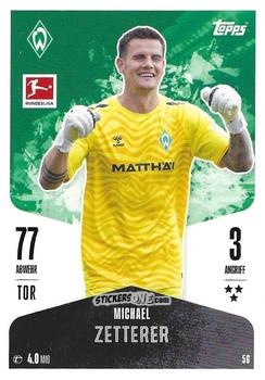 Cromo Michael Zetterer - German Fussball Bundesliga 2024-2025. Match Attax
 n. 56 - Topps