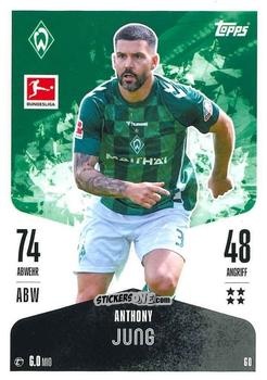 Cromo Anthony Jung - German Fussball Bundesliga 2024-2025. Match Attax
 n. 60 - Topps