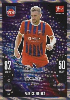 Cromo Patrick Mainka - German Fussball Bundesliga 2024-2025. Match Attax
 n. 143 - Topps