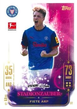 Cromo Fiete Arp - German Fussball Bundesliga 2024-2025. Match Attax
 n. 177 - Topps
