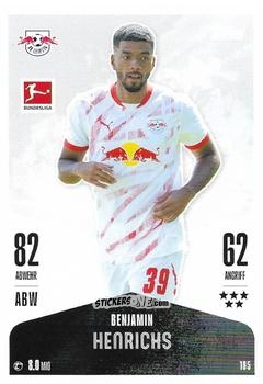 Figurina Benjamin Henrichs - German Fussball Bundesliga 2024-2025. Match Attax
 n. 185 - Topps