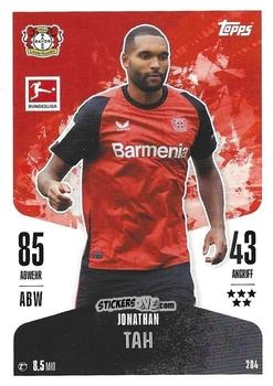 Figurina Jonathan Tah - German Fussball Bundesliga 2024-2025. Match Attax
 n. 204 - Topps