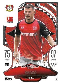 Cromo Granit Xhaka - German Fussball Bundesliga 2024-2025. Match Attax
 n. 216 - Topps