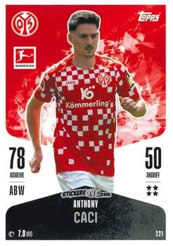 Figurina Anthony Caci - German Fussball Bundesliga 2024-2025. Match Attax
 n. 221 - Topps