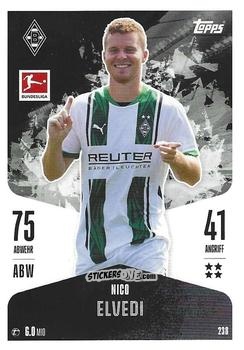 Cromo Nico Elvedi - German Fussball Bundesliga 2024-2025. Match Attax
 n. 238 - Topps