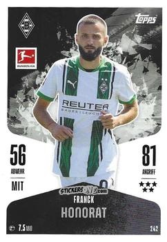 Figurina Franck Honorat - German Fussball Bundesliga 2024-2025. Match Attax
 n. 242 - Topps