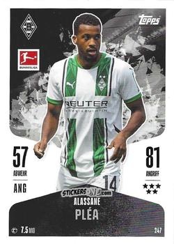 Figurina Alassane Pléa - German Fussball Bundesliga 2024-2025. Match Attax
 n. 247 - Topps