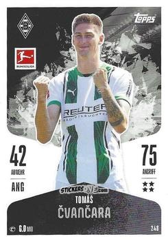 Figurina Tomáš Čvančara - German Fussball Bundesliga 2024-2025. Match Attax
 n. 248 - Topps