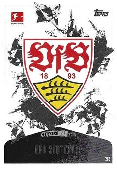 Cromo Club-Logo - German Fussball Bundesliga 2024-2025. Match Attax
 n. 289 - Topps