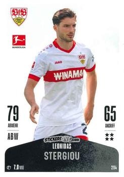 Figurina Leonidas Stergiou - German Fussball Bundesliga 2024-2025. Match Attax
 n. 294 - Topps