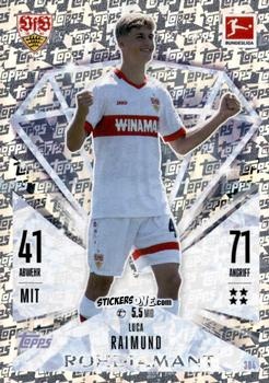Sticker Luca Raimund - German Fussball Bundesliga 2024-2025. Match Attax
 n. 304 - Topps