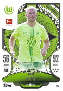 Figurina Jonas Wind - German Fussball Bundesliga 2024-2025. Match Attax
 n. 324 - Topps
