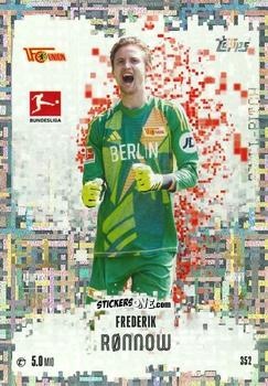 Cromo Frederik Rønnow - German Fussball Bundesliga 2024-2025. Match Attax
 n. 352 - Topps