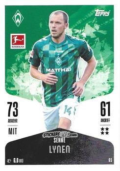 Figurina Senne Lynen - German Fussball Bundesliga 2024-2025. Match Attax
 n. 65 - Topps