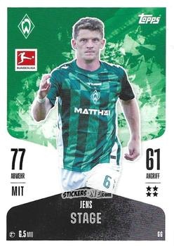 Sticker Jens Stage - German Fussball Bundesliga 2024-2025. Match Attax
 n. 66 - Topps