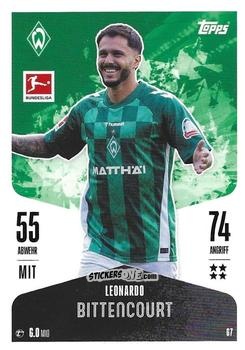Sticker Leonardo Bittencourt - German Fussball Bundesliga 2024-2025. Match Attax
 n. 67 - Topps