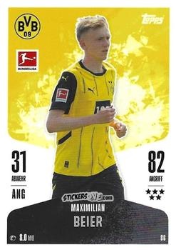 Cromo Maximilian Beier - German Fussball Bundesliga 2024-2025. Match Attax
 n. 86 - Topps