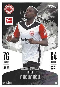 Figurina Niels Nkounkou - German Fussball Bundesliga 2024-2025. Match Attax
 n. 95 - Topps