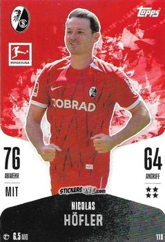 Cromo Nicolas Höfler - German Fussball Bundesliga 2024-2025. Match Attax
 n. 118 - Topps