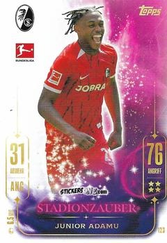 Cromo Junior Adamu - German Fussball Bundesliga 2024-2025. Match Attax
 n. 123 - Topps