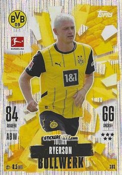 Cromo Julian Ryerson - German Fussball Bundesliga 2024-2025. Match Attax
 n. 383 - Topps