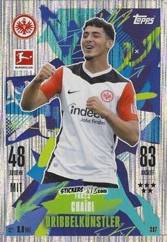 Cromo Farès Chaïbi - German Fussball Bundesliga 2024-2025. Match Attax
 n. 387 - Topps