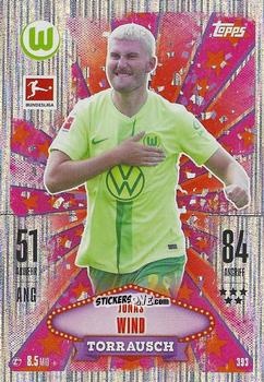 Figurina Jonas Wind - German Fussball Bundesliga 2024-2025. Match Attax
 n. 393 - Topps