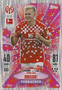 Figurina Jonathan Burkardt - German Fussball Bundesliga 2024-2025. Match Attax
 n. 396 - Topps