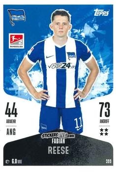 Cromo Fabian Reese - German Fussball Bundesliga 2024-2025. Match Attax
 n. 399 - Topps