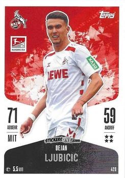 Cromo Dejan Ljubičić - German Fussball Bundesliga 2024-2025. Match Attax
 n. 428 - Topps