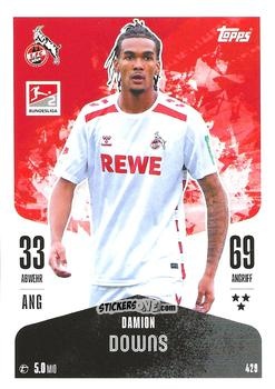 Figurina Damion Downs - German Fussball Bundesliga 2024-2025. Match Attax
 n. 429 - Topps