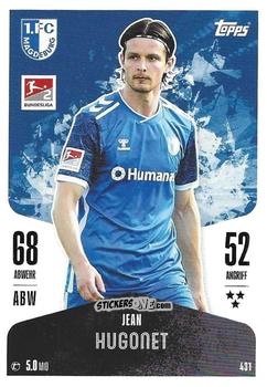 Sticker Jean Hugonet - German Fussball Bundesliga 2024-2025. Match Attax
 n. 431 - Topps