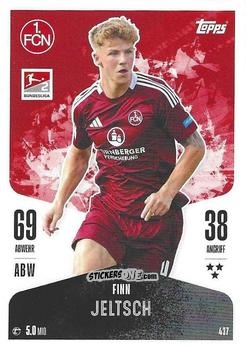 Figurina Finn Jeltsch - German Fussball Bundesliga 2024-2025. Match Attax
 n. 437 - Topps