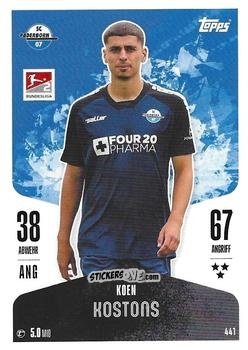 Cromo Koen Kostons - German Fussball Bundesliga 2024-2025. Match Attax
 n. 441 - Topps