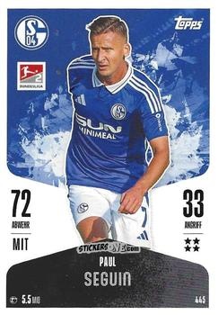 Figurina Paul Seguin - German Fussball Bundesliga 2024-2025. Match Attax
 n. 445 - Topps
